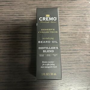 Cremo Distiller's Blend Beard Oil - Black